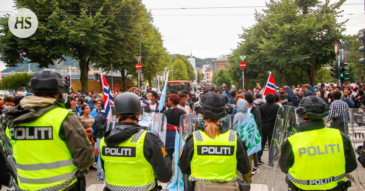 Eritreans violently clashed in Bergen, Norway’s prime minister condemns the riot – Foreign Countries