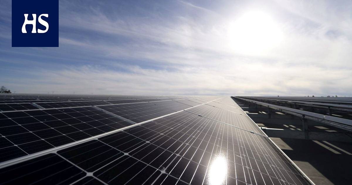 The French business Neoen is looking into the possibility of building a solar power plant in Finland