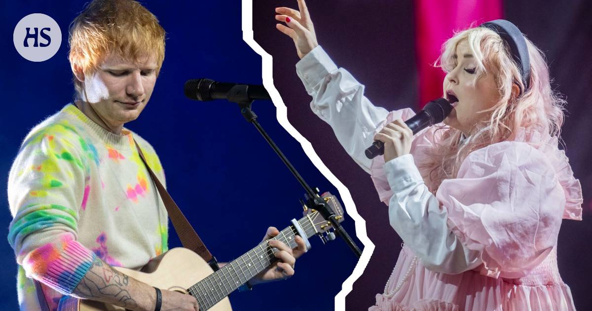 Ellinoora sings Ed Sheeran’s new single when the world’s most successful pop star liked the style of a Finnish artist: “Pink girl had a good vibe”