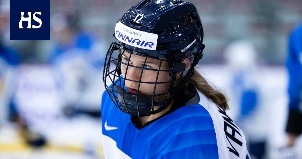 Sanni Vanhanen’s hat trick brought Finland under-18 World Championship hockey bronze
