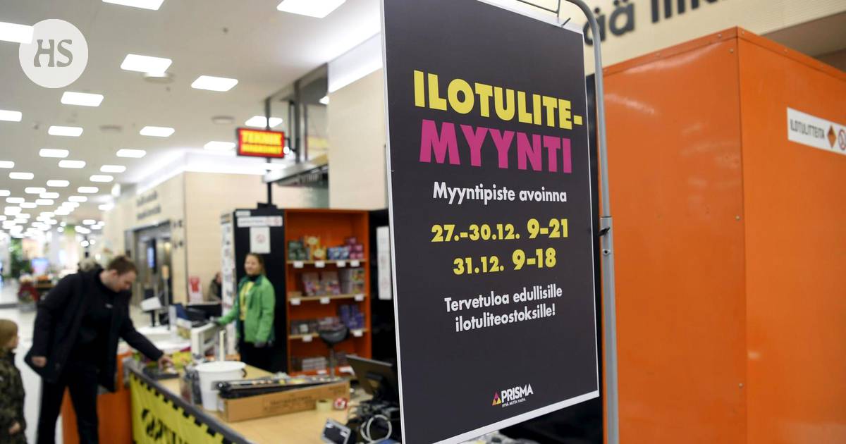 Rakettimyyjät ihmettelevät koronakoordinaatioryhmän suositusta jättää  ilotulitteet ampumatta: rakettikaupan odotetaan käyvän vilkkaana isojen  ilotulitusten puuttuessa - Kotimaa 