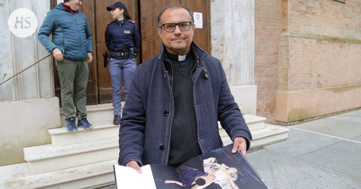 An artist accused of blasphemy was injured in a stabbing attack when an attempt was made to damage the paintings – Culture