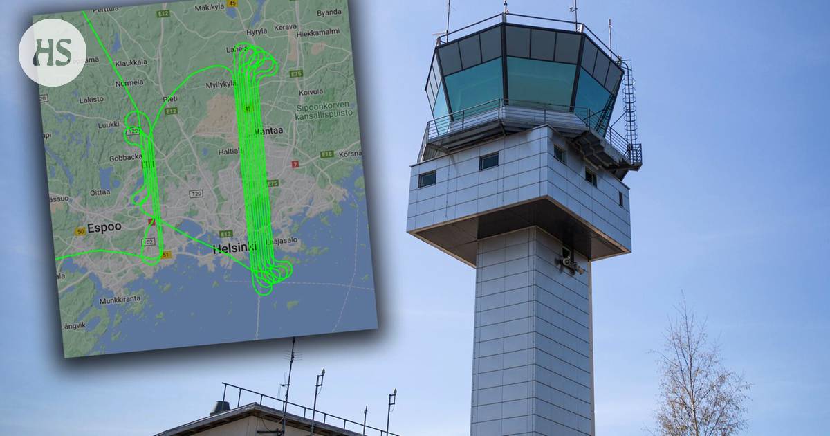 Helsingin ja Vantaan yllä kaarteli kuvauskone tehden tarkkaa siksakkia –  Erikoisen lennon jäljet johtavat Sveitsiin - Helsinki 