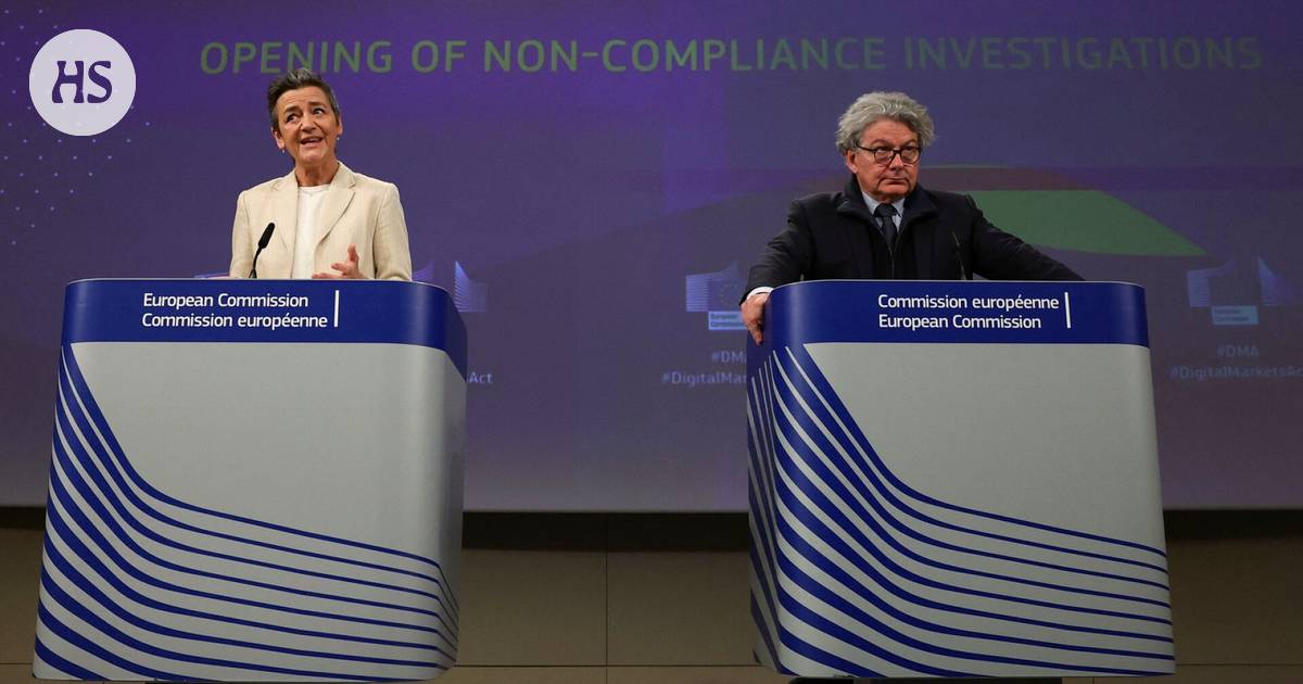 EU Commission launches probe into Apple, Google, and Meta with potential for substantial fines