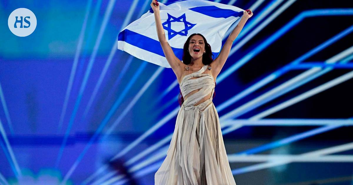 Israel’s Eurovision representative performs a song rejected as too political at the UN event