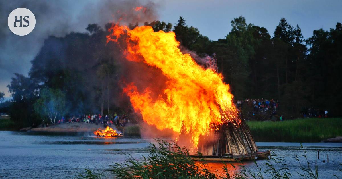 Metsäpalovaroitus estää juhannuskokkojen polttamisen eri puolilla Suomea:  Myös perinteikäs Seurasaaren kokko Helsingissä jää sytyttämättä - Kotimaa |  