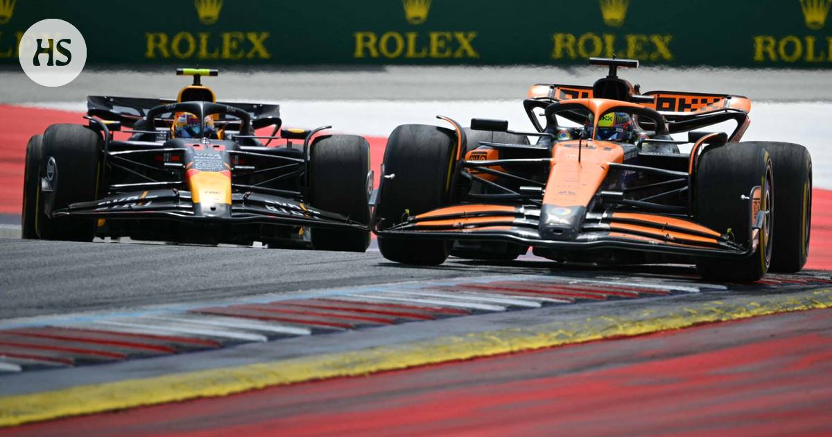 F1: The battle for victory ended with a crash between Verstappen and Norris, George Russell rose to victory – Sports