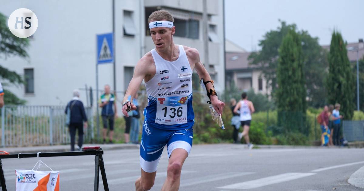 A surprising result – the orienteer ran Finland’s top time at 10,000 meters