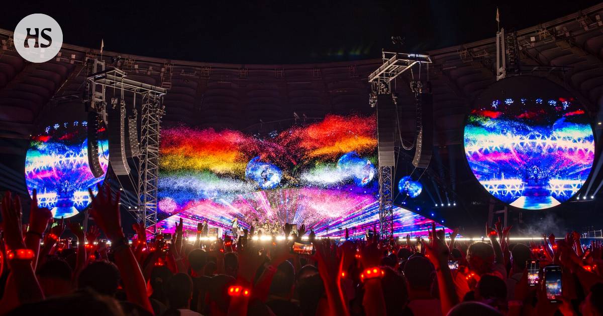 Coldplay offers such a show in Helsinki