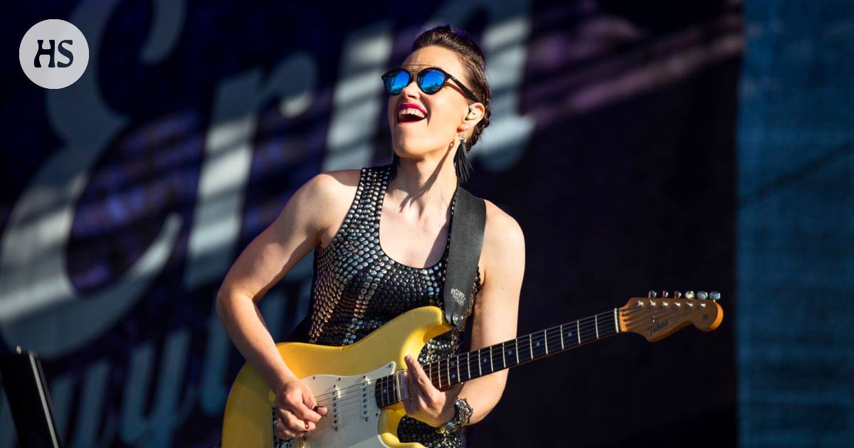 Erja Lyytinen’s solo competes with the world’s most famous guitar heroes