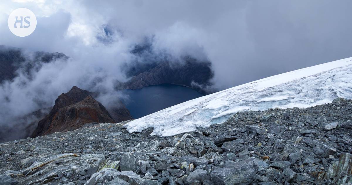 De klimaatverandering heeft gevolgen omdat alle gletsjers in twee landen zijn gesmolten