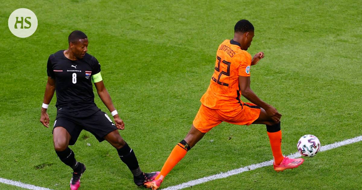 European Football Championship The Netherlands Rolled Over Austria And The Group Winner Defender Denzel Dumfries Already Rose To The Top Of The Goal Exchange Pledge Times
