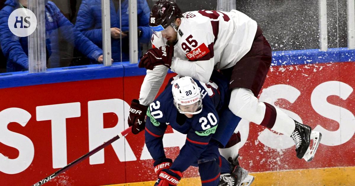 Ice Hockey World Championships Latvia struck with superiority, the