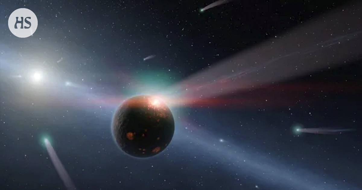 A comet slowed down by collisions in space can bring the ingredients of life to the planet – Science