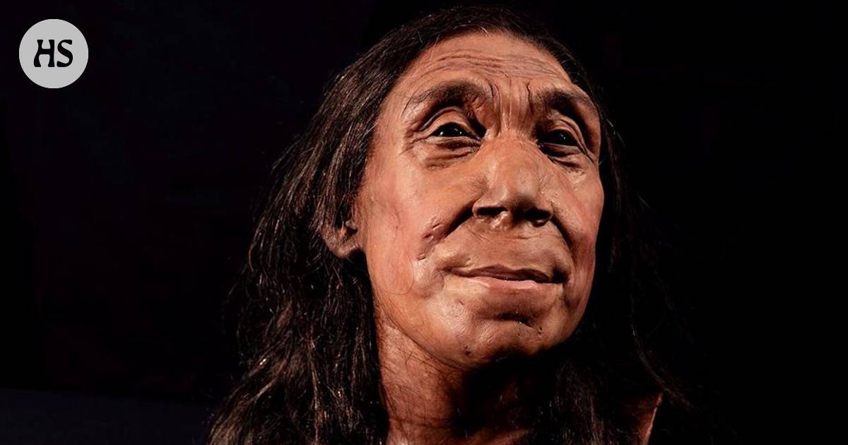 This is how our Neanderthal cousin’s face was reconstructed from her skull