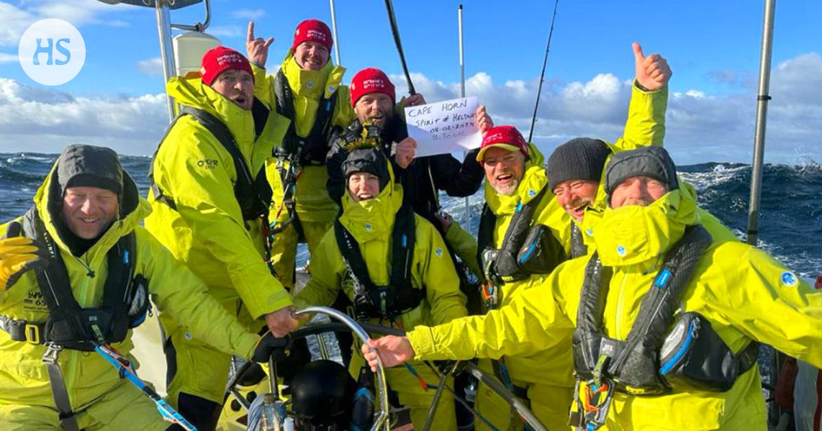 Hilla Paanase Becomes Second Finnish Woman to Pass Cape Horn in Open Sea Race