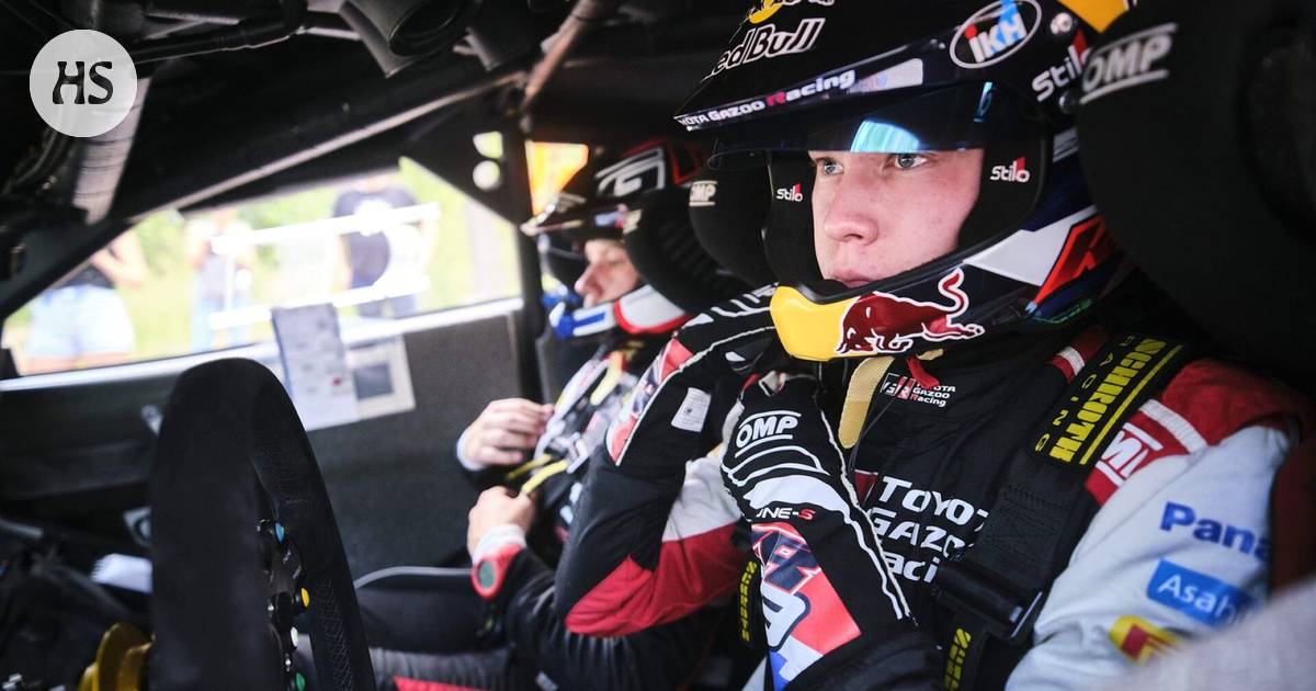 Kalle Rovanperä took second place in the Finnish World Rally Championship, Esapekka Lappi, who dropped to third, cursed the broken windshield: “What do you think, does this bother you?”