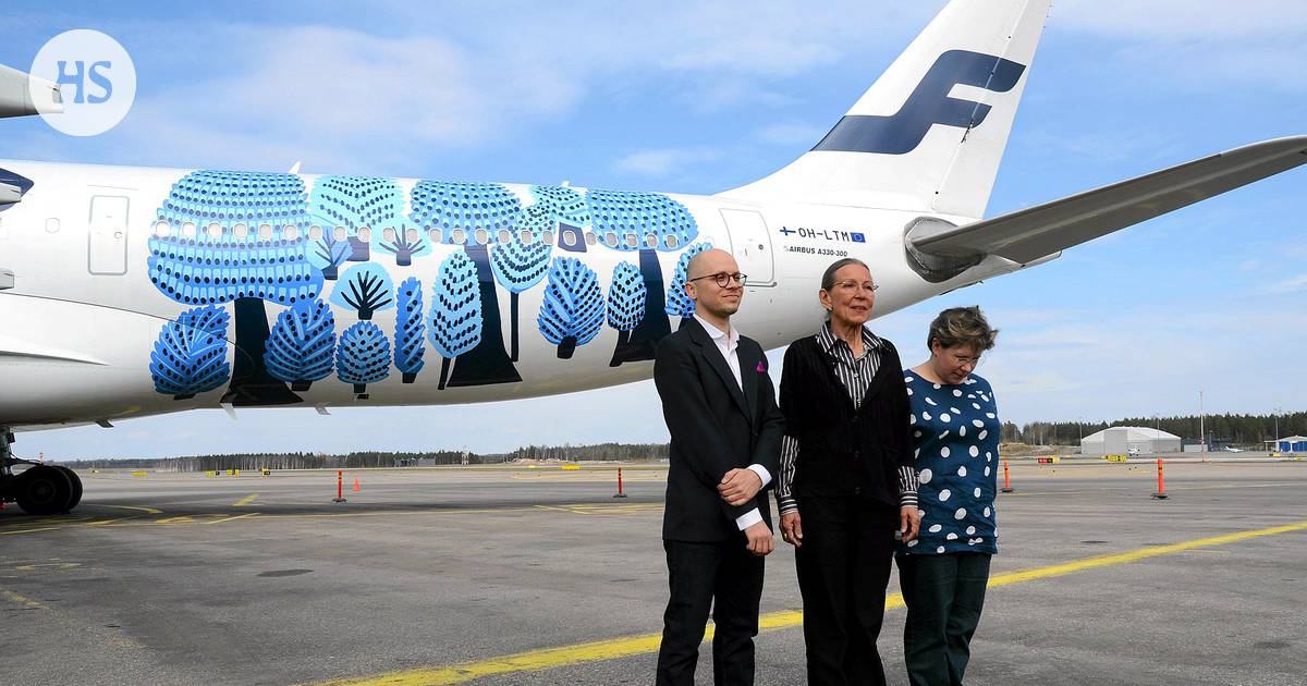 Finnair peittää Marimekon kopiokuosin koneestaan - Talous 