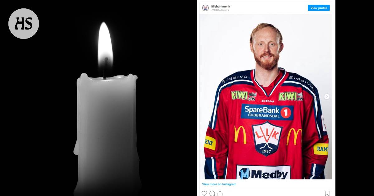 Ice hockey player Alexander Reichenberg, 31, has died – Sports