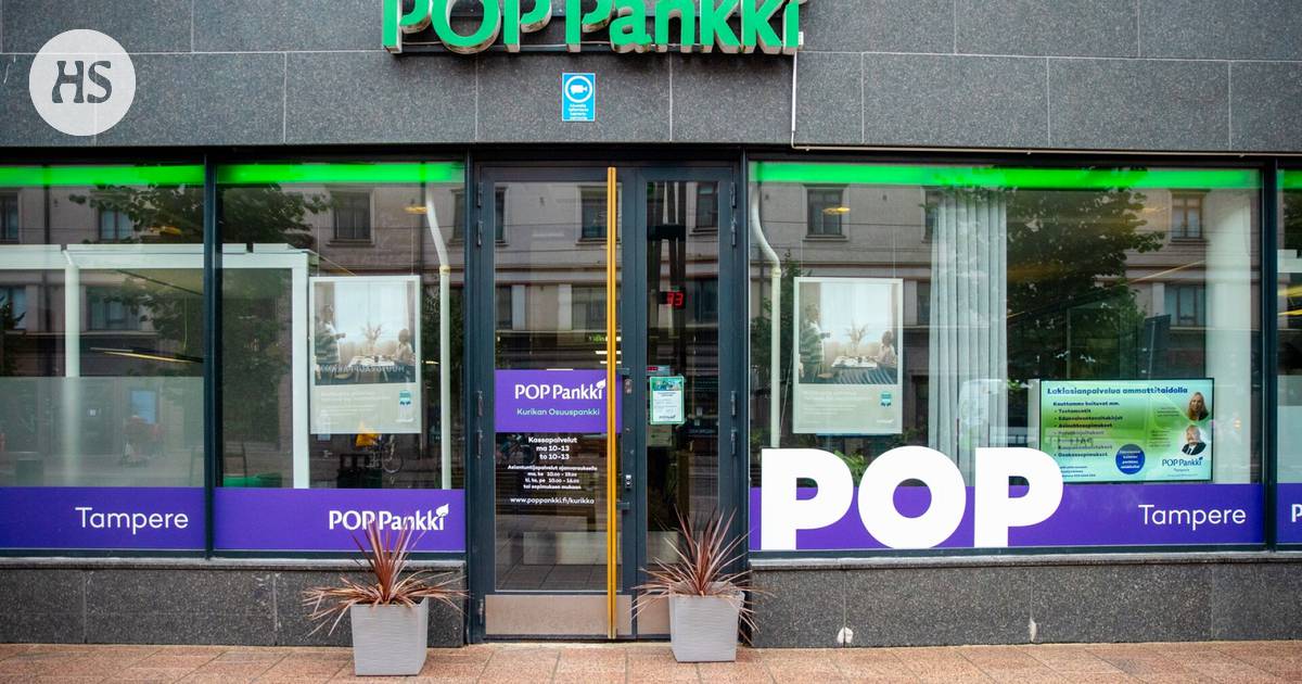 POP Pankki, S-Pankki and Säästöpankki are at the top of the industry comparison