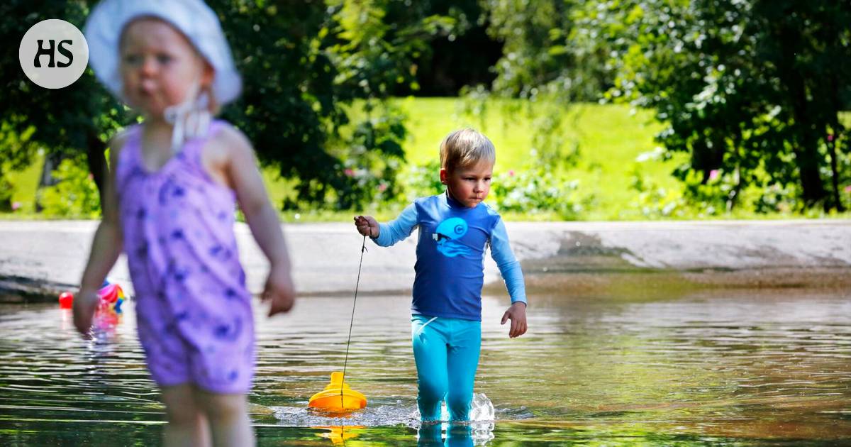 Pitkän tauon jälkeen Helsingin leikkipuistoissa pääsee taas vesileikkeihin  - Kaupunki 