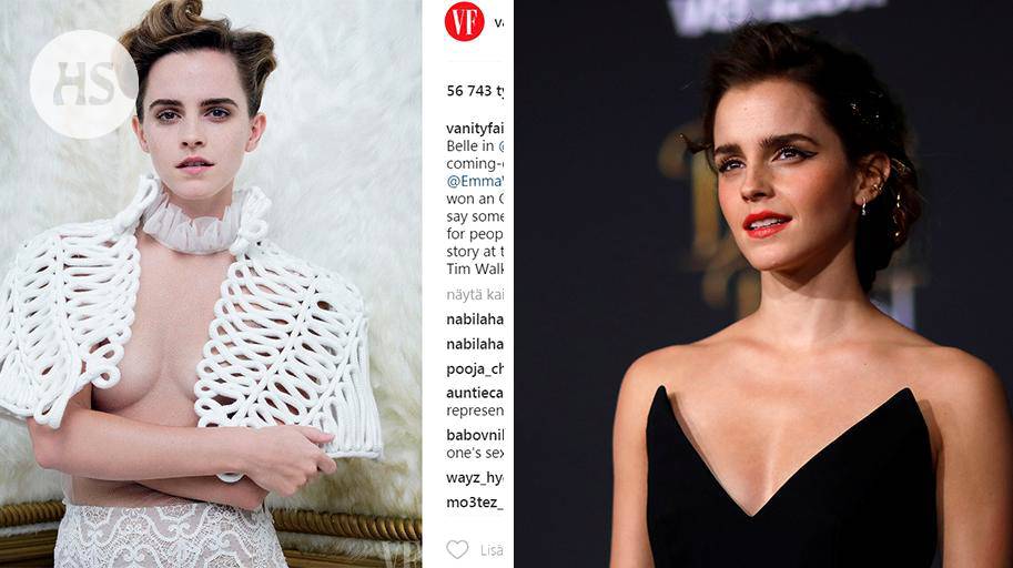Emma Watson petti feminismin paljastamalla rintansa, syyttävät kriitikot –  tästä on kyse Kaunotar ja hirviö -tähden kohussa - HS Nyt 